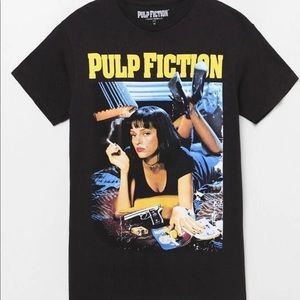 Black Pulp Fiction Graphic Tee